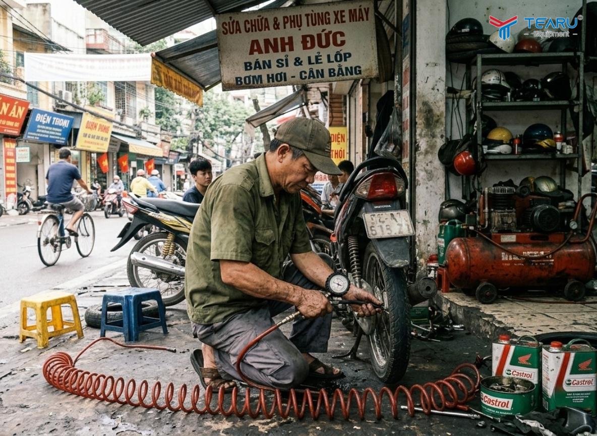 Kinh Nghiệm Khởi Nghiệp Bằng Nghề Sửa Xe Máy Cho Người Mới Bắt Đầu 3 Chọn vị trí mở tiệm phù hợp, đặc biệt là các đường đông dân cư