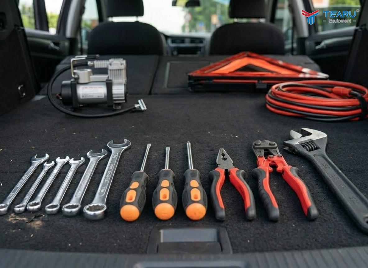 Danh Sách Dụng Cụ Cần Thiết Trên Xe Ô Tô Mà Tài Xế Nên Trang Bị 2 Bộ dụng cụ sửa chữa cơ bản không thể thiếu trên xe ô tô
