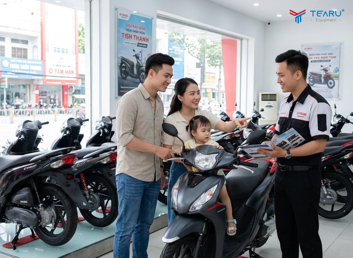 Dành thời gian xem xét toàn diện giúp Mua Xe Máy Trả Góp Không Bị Hớ