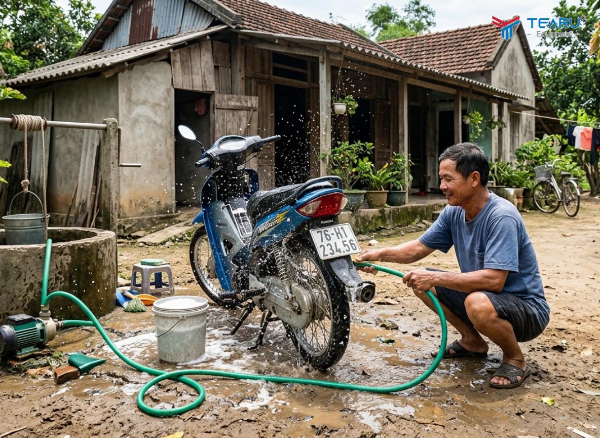 Rửa Xe Bằng Nước Giếng Có Gây Hại Không? Sự Thật Bạn Cần Biết 1 Rửa Xe Bằng Nước Giếng Có Gây Hại Không? Sự Thật Bạn Cần Biết