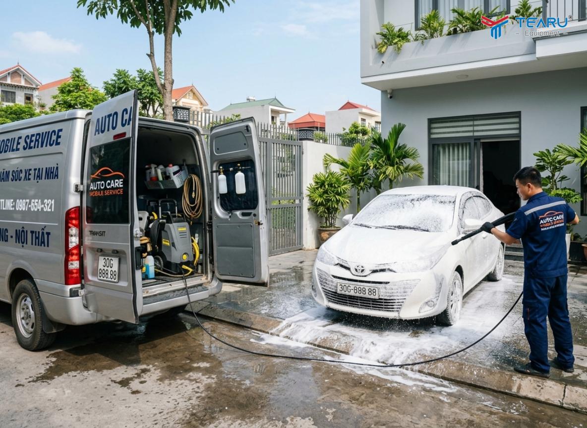 Dịch Vụ Chăm Sóc Xe Lưu Động Có Phải Tương Lai? 1 Dịch Vụ Chăm Sóc Xe Lưu Động Có Phải Tương Lai?