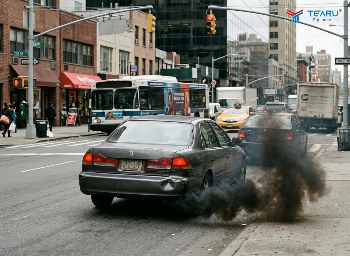 Lọc gió bẩn là nguyên nhân gây ra khói đen trên xe ô tô