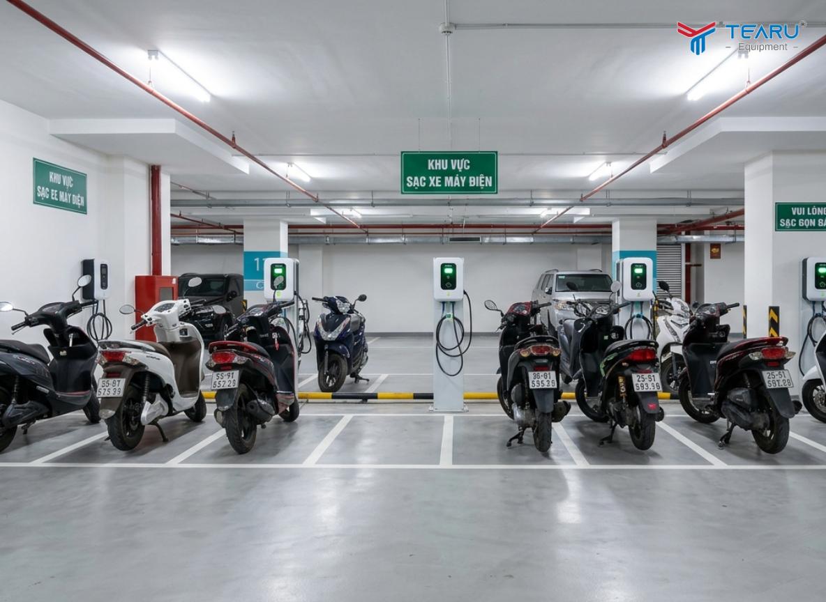 Quy Định Sạc Xe Máy Điện Tại Hầm Chung Cư Mới Nhất Bạn Nên Biết