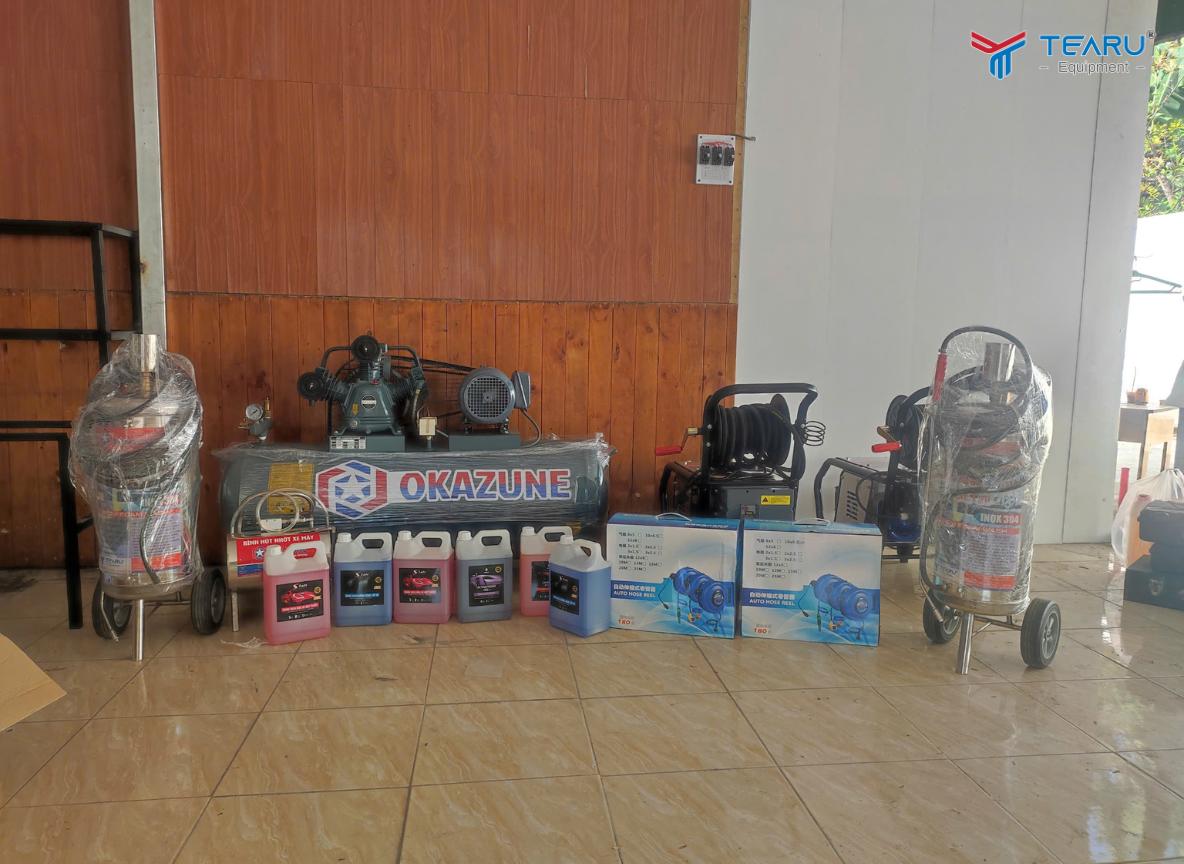 Khởi Nghiệp Thành Công Với 5 Mô Hình Rửa Xe Lợi Nhuận Cao Nhất 5 Công ty Tearu chuyên cung cấp và setup thiết bị tiệm rửa xe chuyên nghiệp từ A - Z