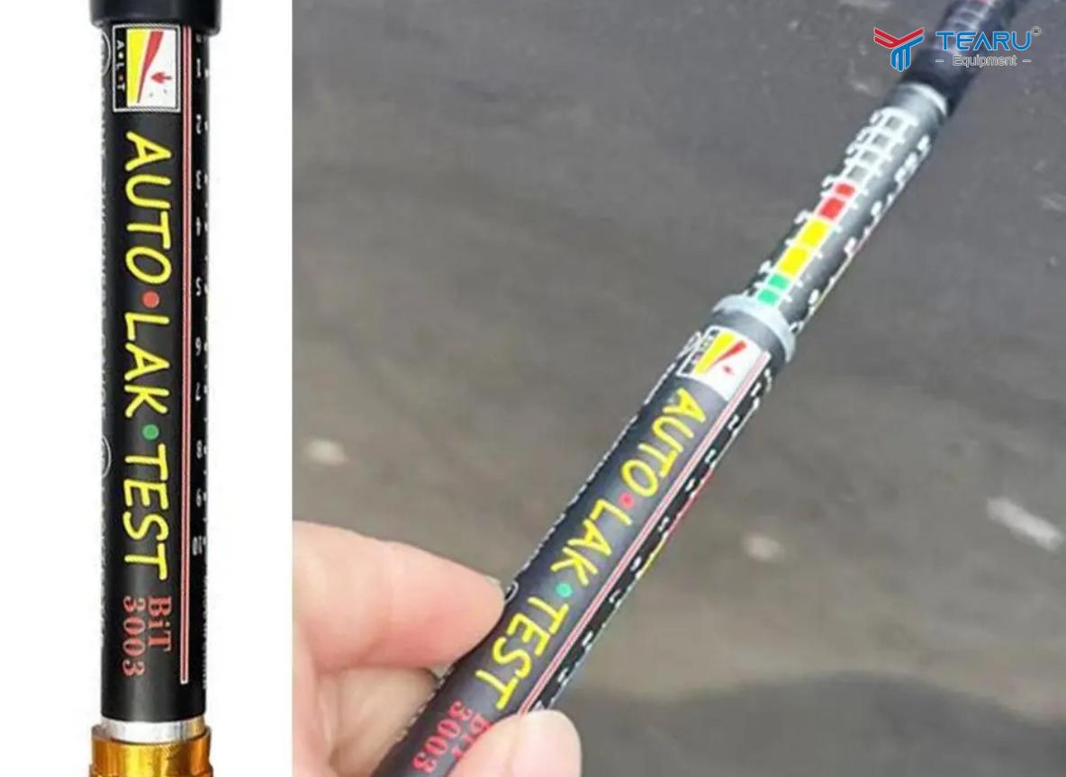 Kiểm tra xe đã đã sơn lại dễ dàng bằng bút kiểm tra độ dày của sơn