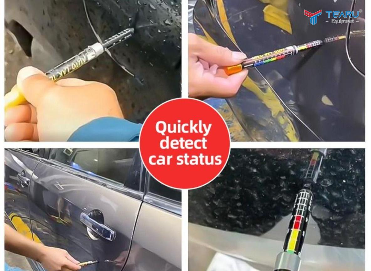 Thiết bị chỉ đo được trên bề mặt kim loại, không sử dụng trên bề mặt nhựa