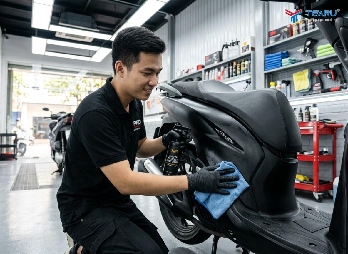 Mẹo Bảo Dưỡng Nhựa Nhám Trên Xe Máy Không Bị Phai Màu 1 Mẹo Bảo Dưỡng Nhựa Nhám Trên Xe Máy Không Bị Phai Màu
