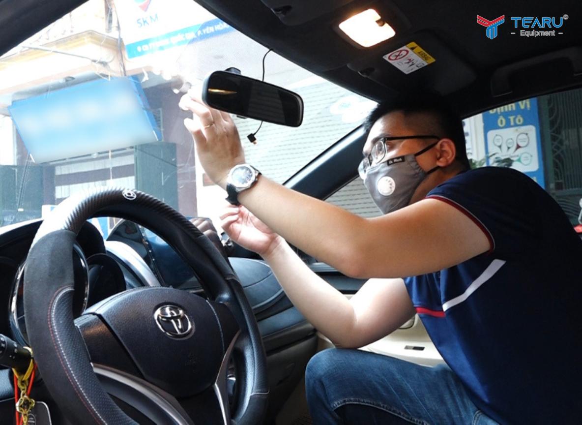 Những Lưu Ý Khi Lắp Camera Hành Trình Cho Ô Tô 2 Lắp camera hành trình vị trí thích hợp không bị che khuất