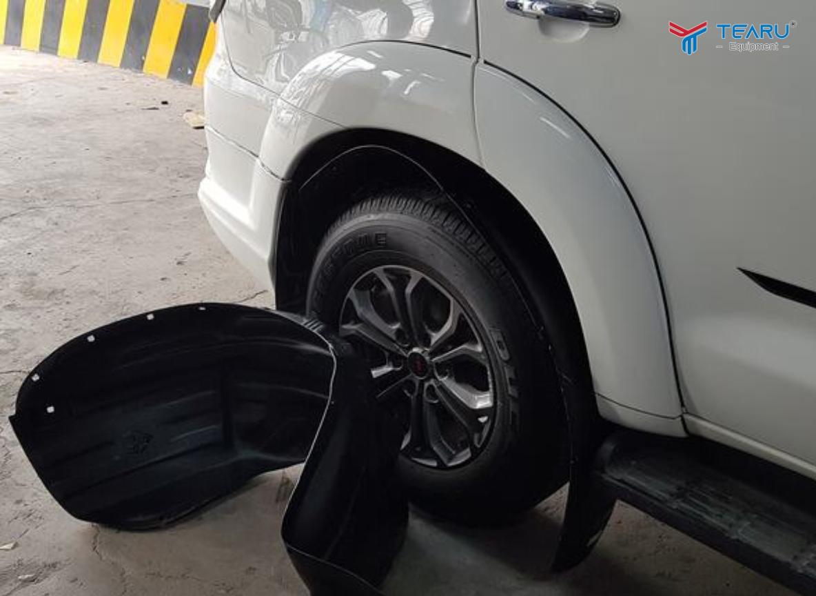 Hóa nhựa lòng vè nỉ giúp giảm tiếng ồn khi xe di chuyển