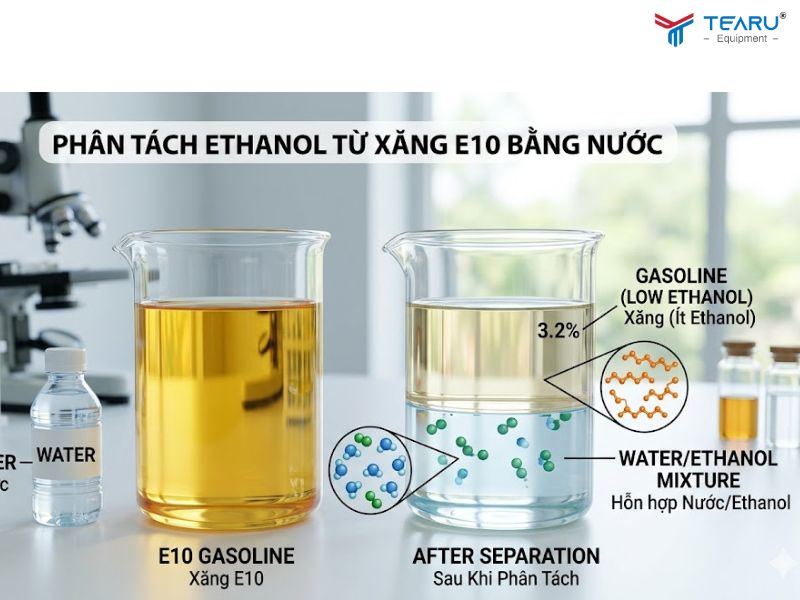 Ethanol có khả năng cháy sạch hơn xăng khoáng truyền thống và góp phần giảm lượng khí thải độc hại.