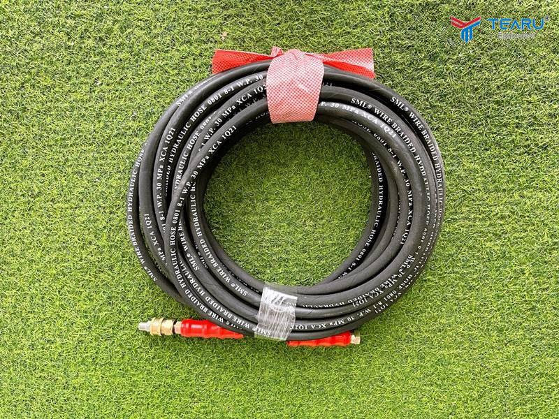 Nên Chọn Dây Rửa Xe Dài Bao Nhiêu Mét Để Đảm Bảo Áp Lực Mạnh? 2 Đối với tiệm rửa xe chọn dây dài 15-20m là hợp lý