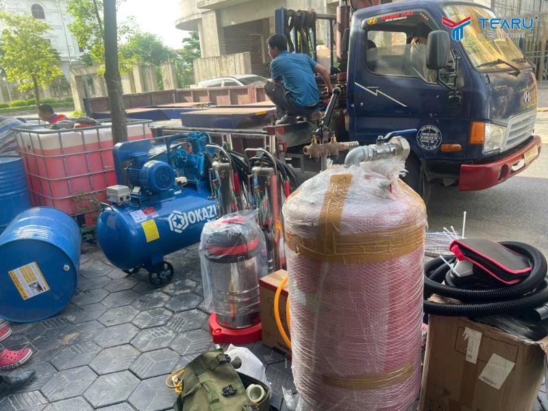 Tearu chuyên cung cấp thiết bị và setup tiệm rửa xe chuyên nghiệp