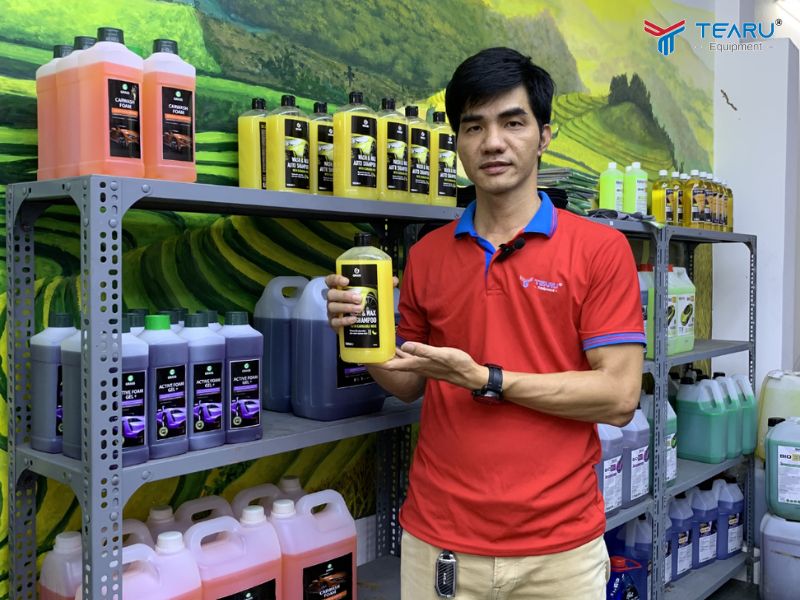 Mẹo Tiết Kiệm Hóa Chất Cho Tiệm Rửa Xe Hiệu Quả Và Tăng Lợi Nhuận 3 Tearu chuyên cung cấp dung dịch rửa và chăm sóc xe chính hãng đến từ thương hiệu Grass
