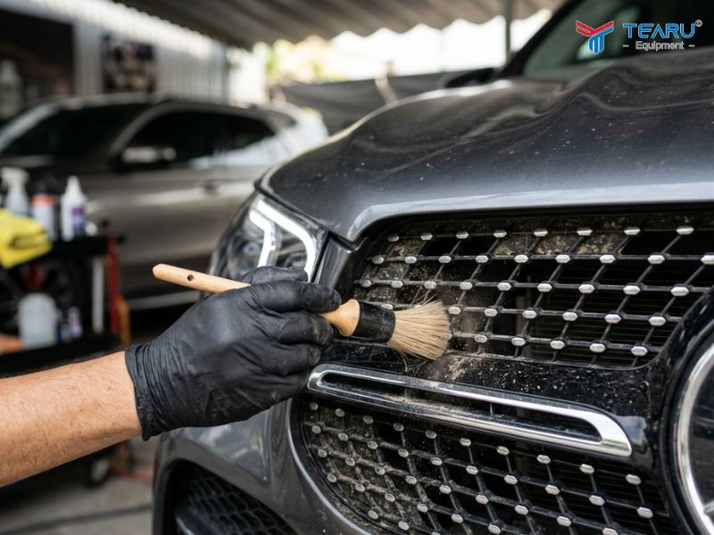 Hướng Dẫn Vệ Sinh Lưới Tản Nhiệt Ô Tô Đúng Cách Giúp Xe Luôn Mát Máy 2 Cần vệ sinh lưới tản nhiệt khi bám nhiều bụi bẩn