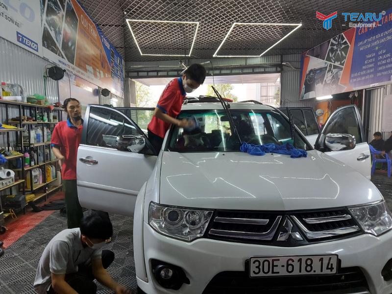 Kinh Nghiệm Thiết Kế Trung Tâm Chăm Sóc Xe Hơi Cho Mặt Bằng Nhỏ 4 Công ty Tearu là đơn vị chuyên setup trung tâm chăm sóc xe chuyên nghiệp