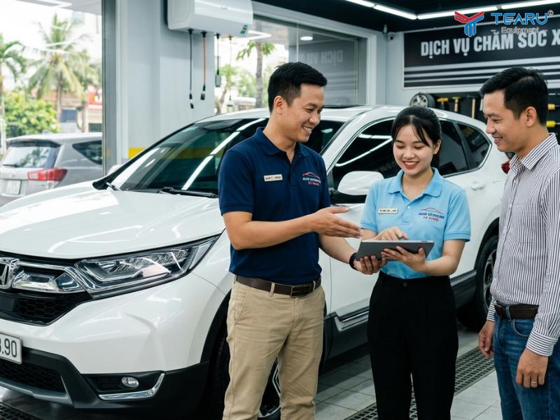 Đào Tạo Tay Nghề Chăm Sóc Xe: Yếu Tố Giúp Tiệm Rửa Xe Giữ Chân Khách Hàng 3 Đào tạo nhân viên tăng tính chuyên nghiệp và giữ chân khách hàng