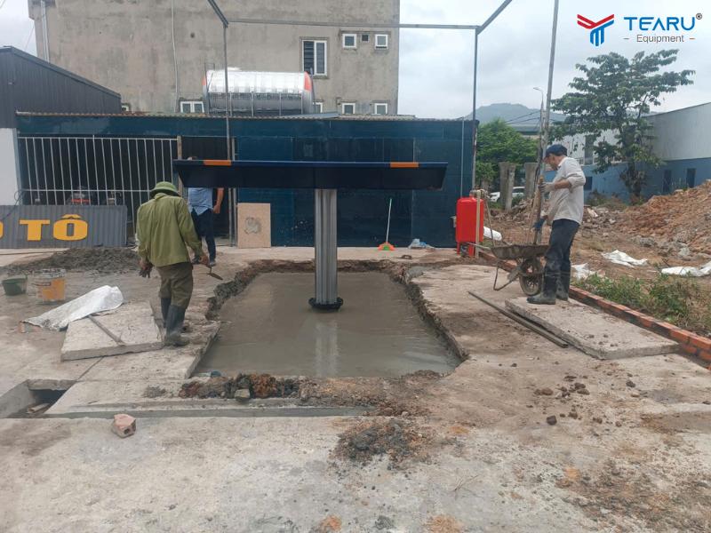 Những Lưu Ý Khi Làm Hệ Thống Cống Thoát Nước Cho Tiệm Rửa Xe 2 Cần khảo sát mặt bằng trước khi thi công hệ thống cống thoát nước cho tiệm rửa xe