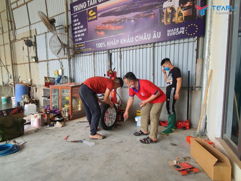 Tư Vấn Mở Dịch Vụ Làm Lốp Lưu Động Tại Đà Nẵng Từ A Đến Z 3 Tearu là đơn vị cung cấp trọn gói thiết bị làm lốp chuyên nghiệp