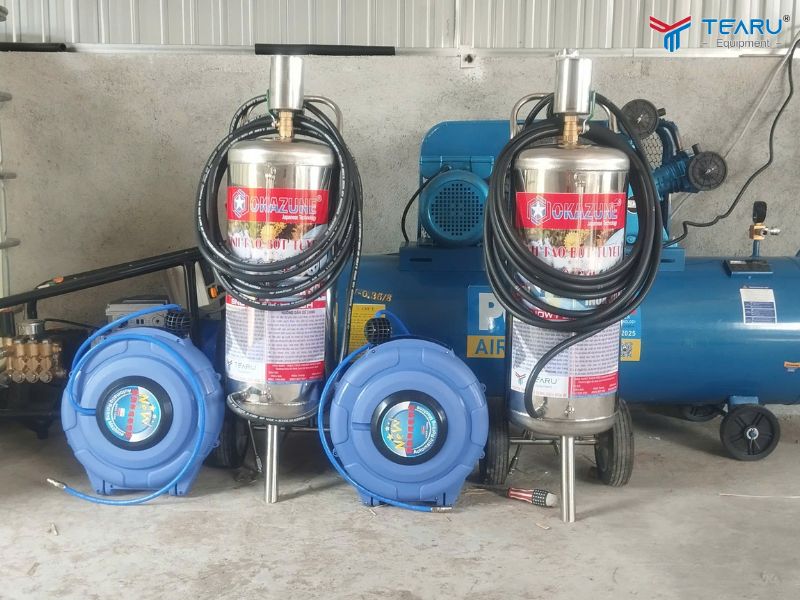 Cách Tính Công Suất Máy Nén Khí Theo Quy Mô Tiệm 3 Chọn bình nén khí phù hợp với quy mô của tiệm
