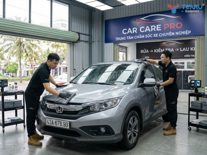 Thứ Tự Rửa Các Bộ Phận Ô Tô Như Thế Nào Là Đúng Kỹ Thuật? 4 Sử dụng khăn lau riêng biệt cho từng vị trí trên xe