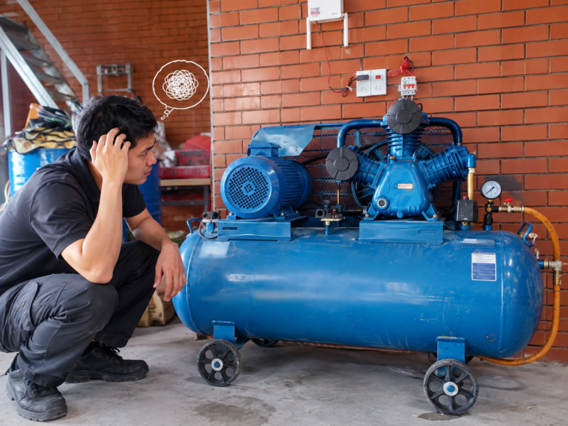 Máy nén khí nạp hơi chậm: những nguyên nhân cần kiểm tra 1 Máy nén khí nạp hơi chậm do đâu?