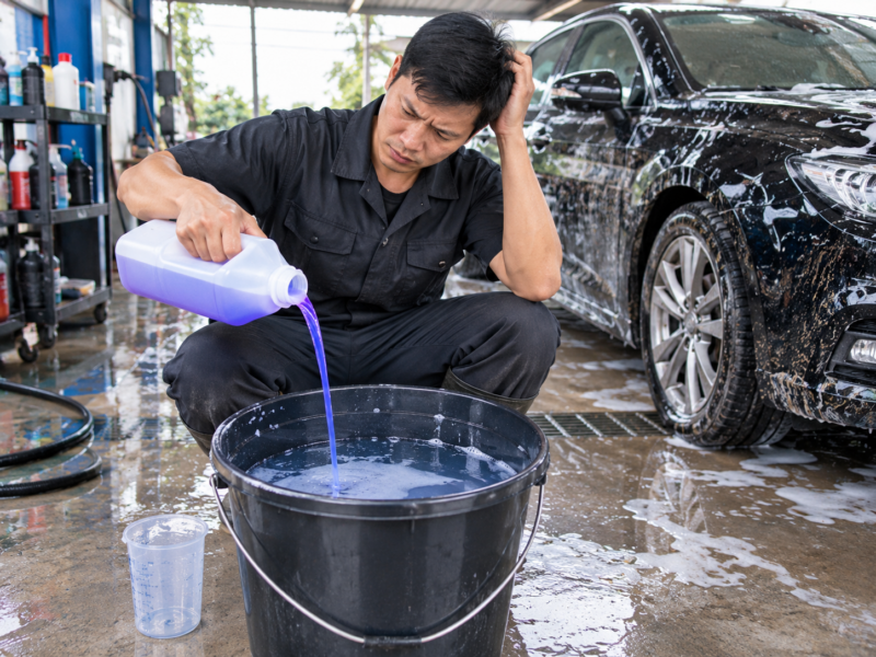 Dùng sai tỷ lệ dung dịch rửa xe gây ra những vấn đề gì? 1 Dùng sai tỷ lệ dung dịch rửa xe có thể gây ra những vấn đề gì?