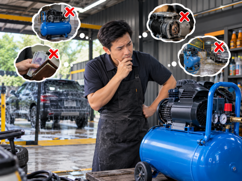 Sai Lầm Khi Chọn Máy Nén Khí