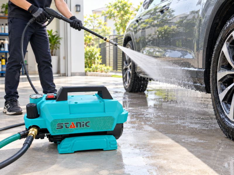 Mẹo sử dụng máy rửa xe mini bền và an toàn